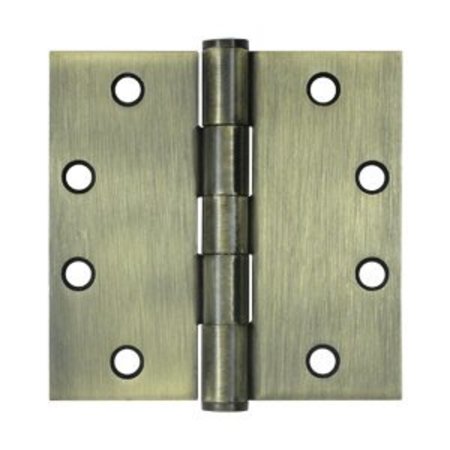 DELTANA S45 HD Square Hinges Antique Brass, 10PK S45U5-XCP10